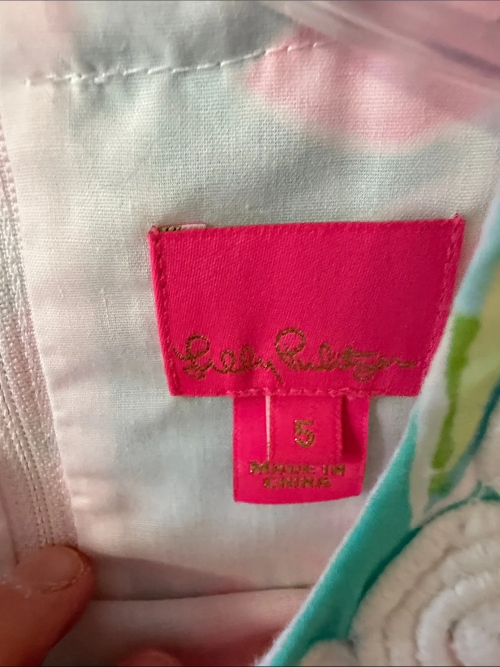 Lilly Pulitzer Girls Mini Mila Shift Dress 